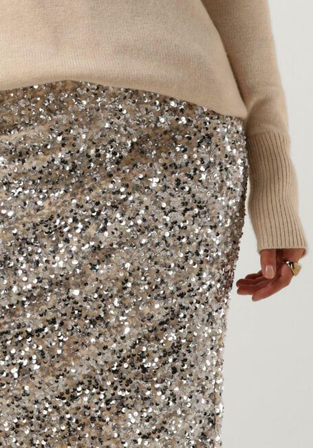 AMAYA AMSTERDAM Jupe midi MYR en argent - large