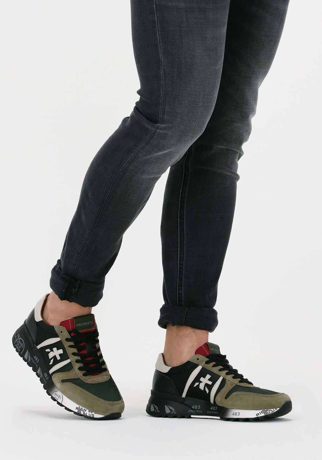 Premiata hot sale basket homme