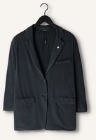 10DAYS Blazer STATEMENT BLAZER WASHED JERSEY Gris foncé 10DAYS Blazer STATEMENT BLAZER WASHED JERSEY Gris foncé - medium