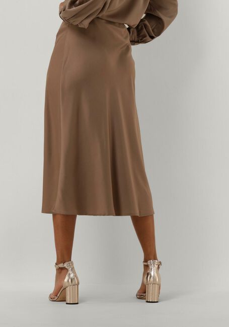 Y.A.S. Jupe midi YASPELLA HW MIDI SKIRT S. en marron - large