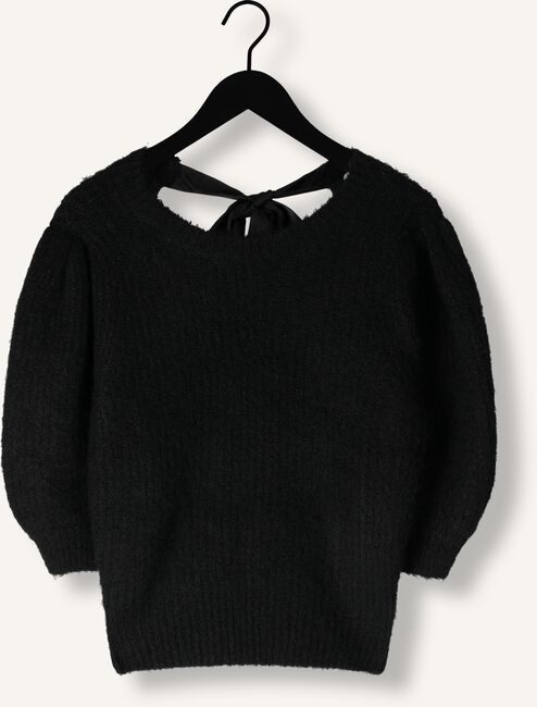 Zwarte CO'COUTURE Trui CORALIE BOW RIB KNIT Zwarte CO'COUTURE Trui CORALIE BOW RIB KNIT - large