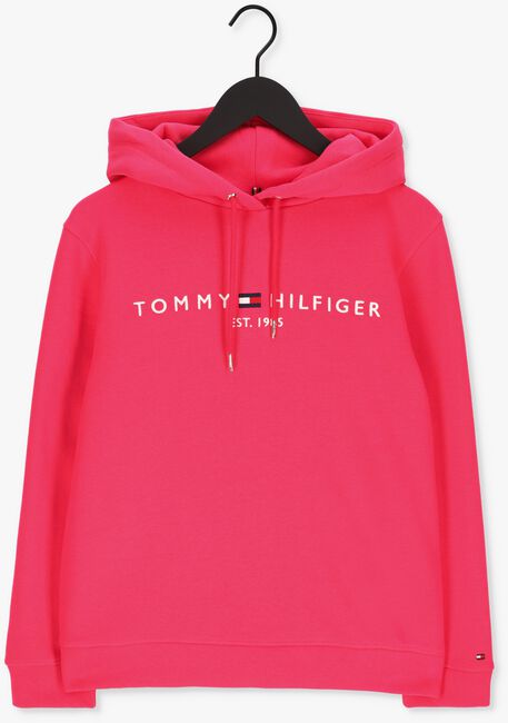Roze TOMMY HILFIGER Sweater REGULAR HILFIGER HOODIE - large