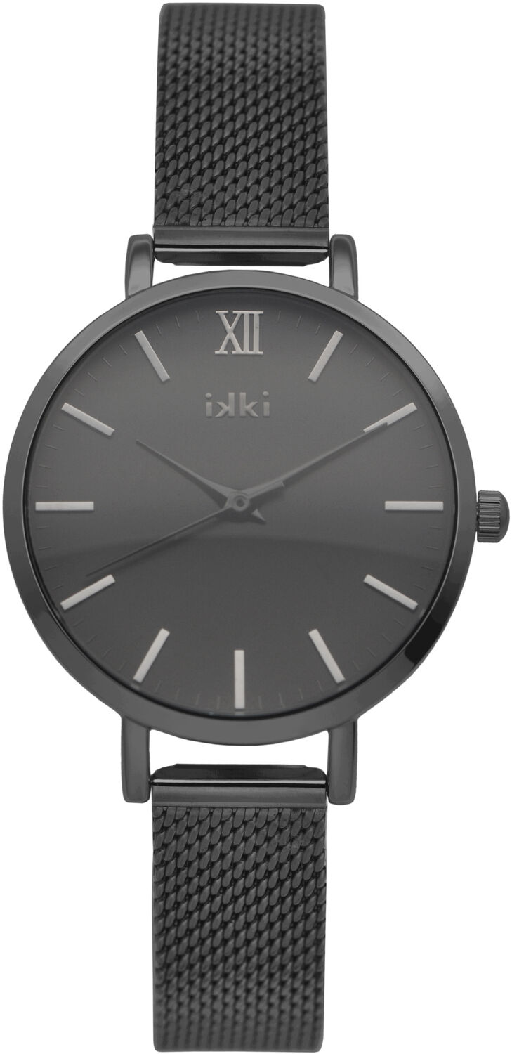 Zwarte IKKI Horloge FARAH Omoda