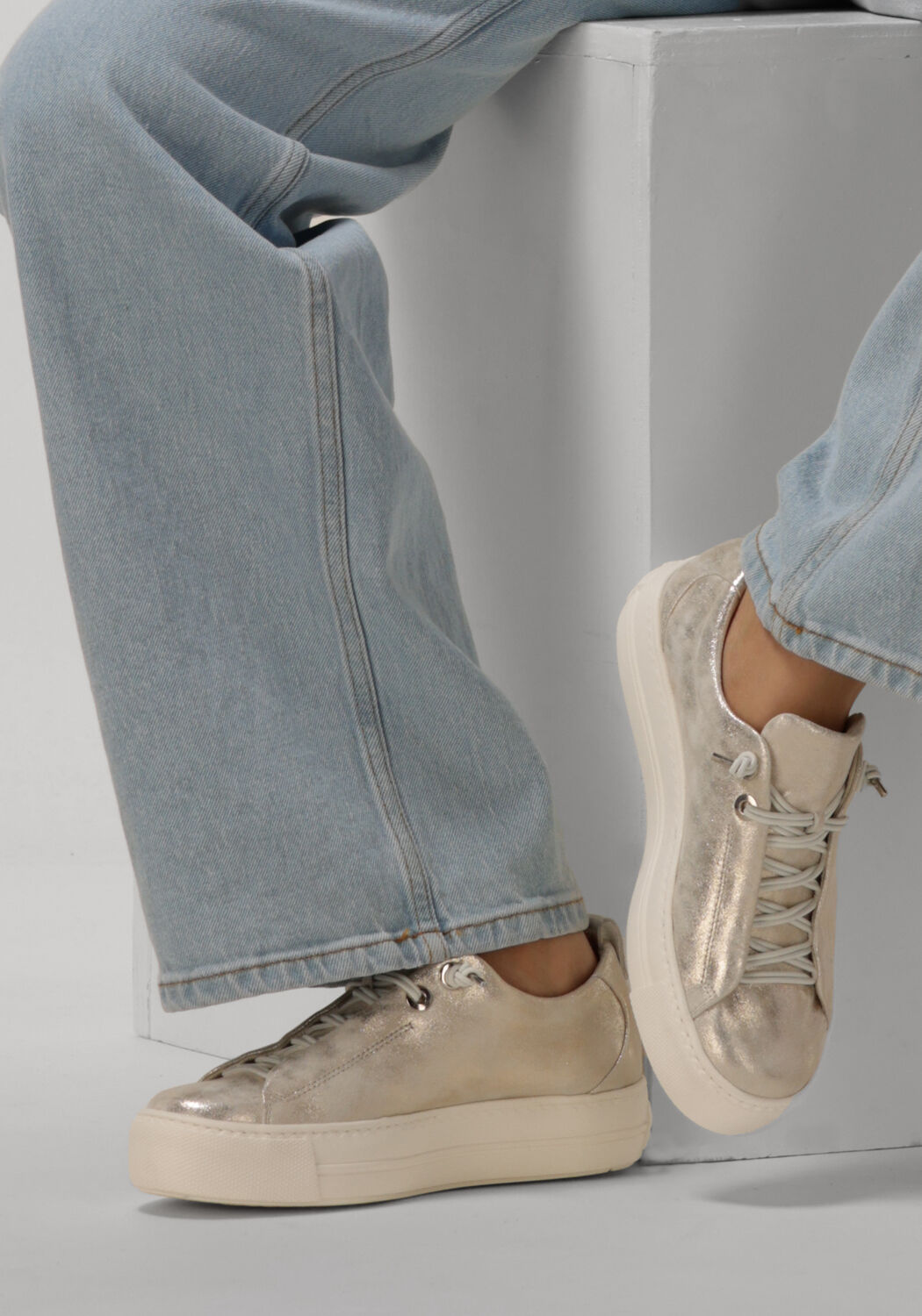 Gouden PAUL GREEN Sneakers 5017 | Omoda
