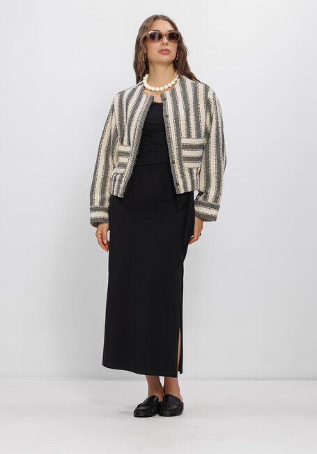 Zwarte SUMMUM Jurken DRESS COTTON ELASTANE HEAVY - large