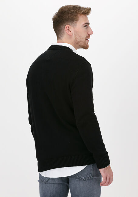 Zwarte TOMMY JEANS Trui TJM ESSENTIAL CREW NECK SWEATE - large