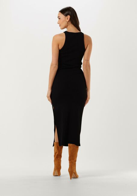 GESTUZ Robe midi DREWGZ SL LONG DRESS NOOS en noir - large