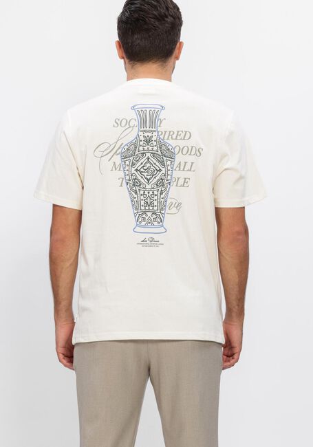 LES DEUX T-shirt BEN FAIENCE T-SHIRT &Eacute;cru - large