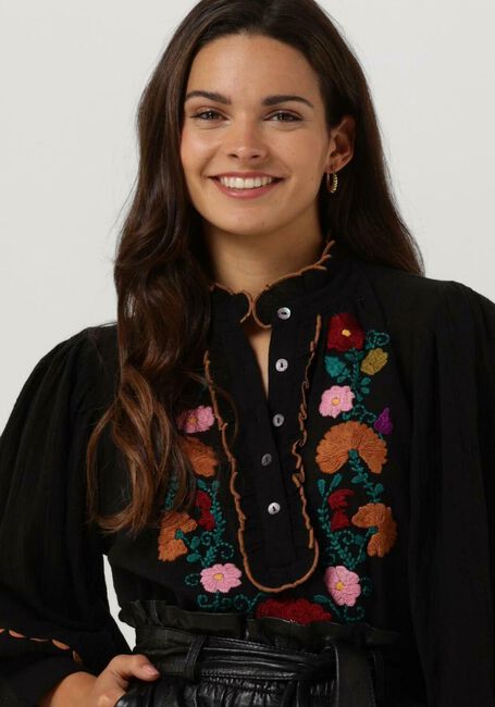 ANTIK BATIK MATHILDE BLOUSE Blouses en noir - large