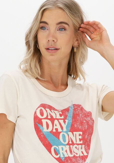 Gebroken wit LEON & HARPER T-shirt TORO JC05 ONE - large