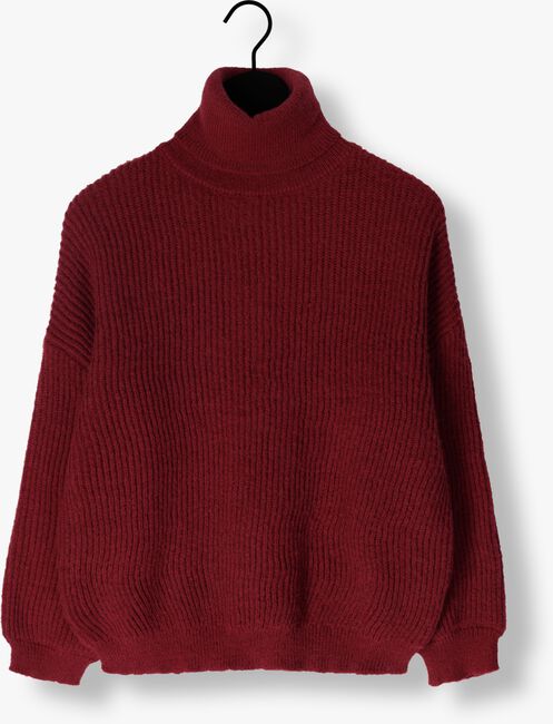 YDENCE Col roulé KNITTED SWEATER KARLIJN Bordeaux - large