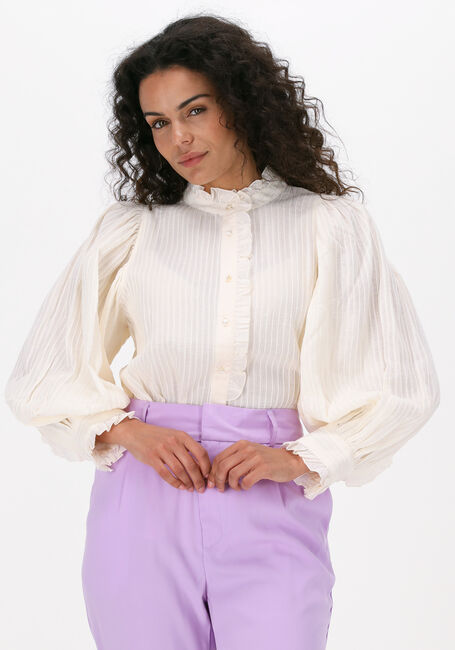ANTIK BATIK YVONNE BLOUSE Blouses Crème - large