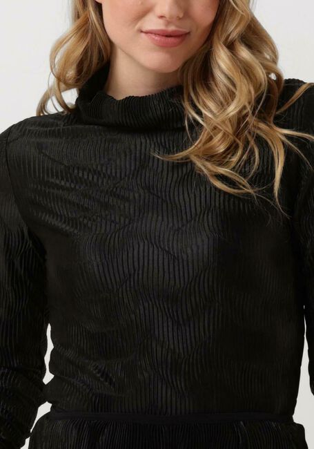 ANOTHER LABEL Longsleeves CHARLOT TOP L/S en noir - large