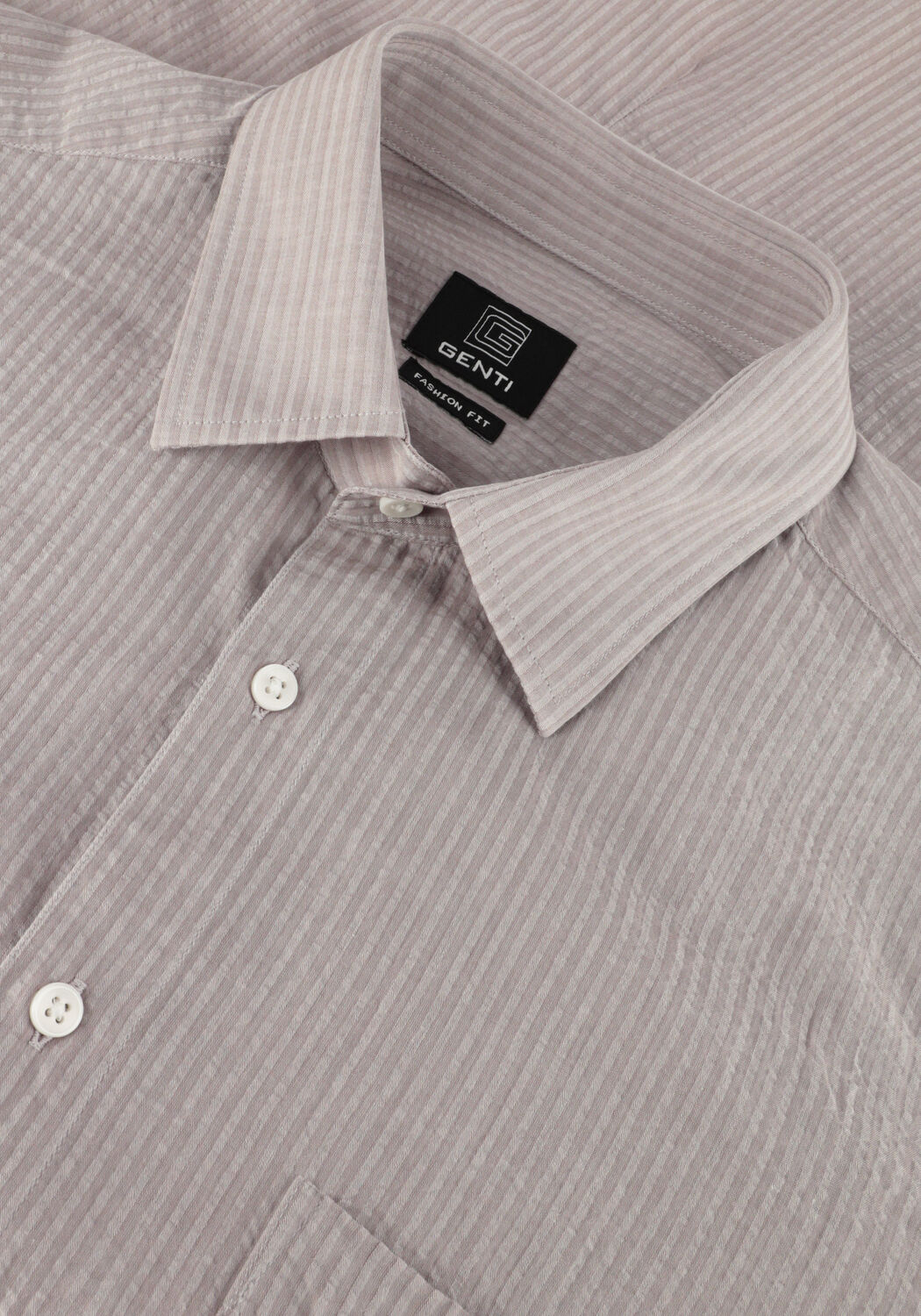 GENTI Chemise d&eacute;contract&eacute; S9274-1580 en beige - large