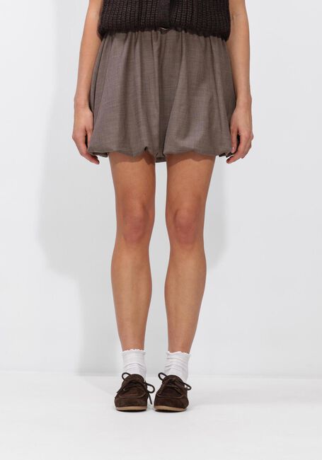 Bruine SECOND FEMALE Rokken OLINE MINI BALOON SKIRT - large