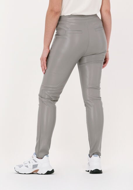 SIMPLE Legging ECO LEATHER PANTS en gris - large