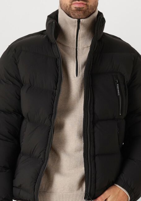 Zwarte KRAKATAU Gewatteerde jas 125200013 - large