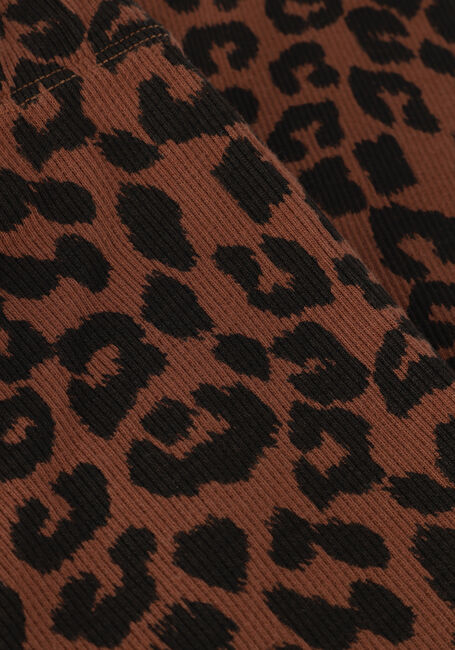 DAILY BRAT Legging LEOPARD PANTS HICKORY BROWN en marron - large
