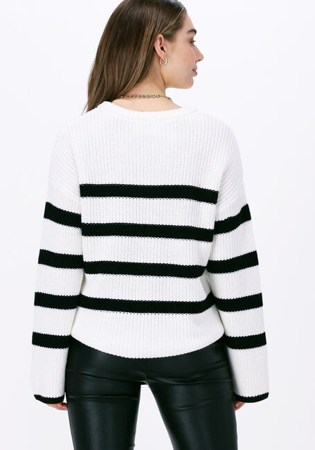 SELECTED FEMME Pull SLFBLOOM LS KNIT O-NECK W Blanc - large