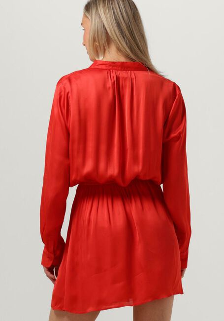 EST'SEVEN Mini robe EST’JOURNEE DRESS BAMBU en rouge - large