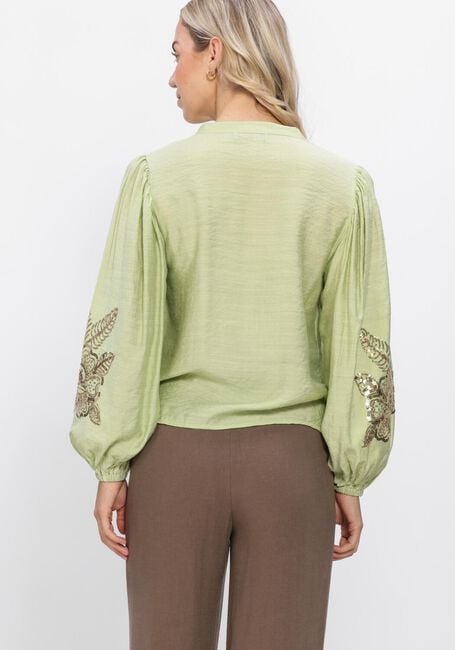 YDENCE BLOUSE ROSE Blouses en vert - large