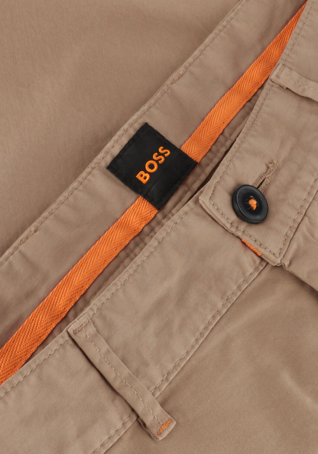 BOSS ORANGE Pantalon courte CHINO-SLIM-SHORT en beige - large