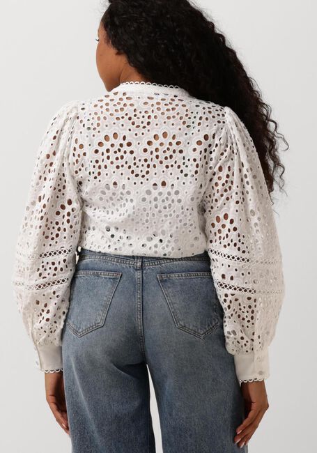 CO'COUTURE VIOLA ANGLAISE TOP Blouses en blanc - large