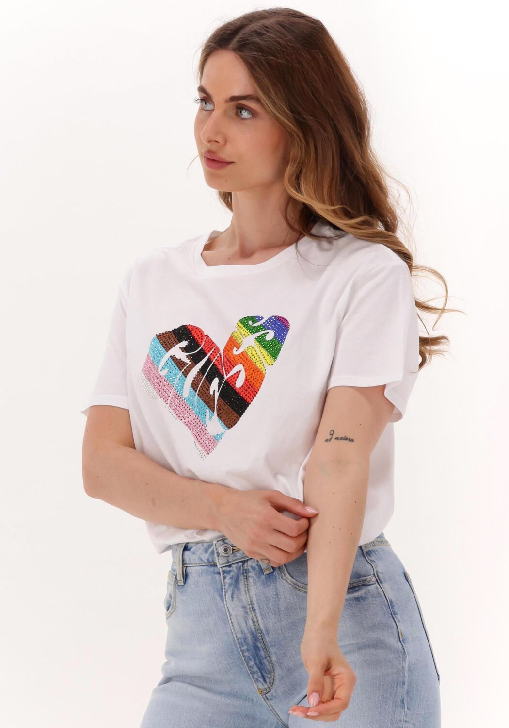 Guess sales shirt rainbow