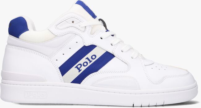 Witte POLO RALPH LAUREN Hoge sneaker POLO CRT MID - large