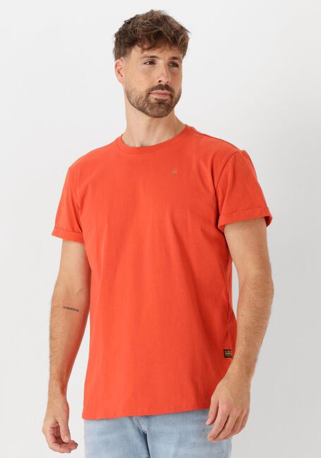 G-STAR RAW T-shirt LASH R T S\S en orange - large