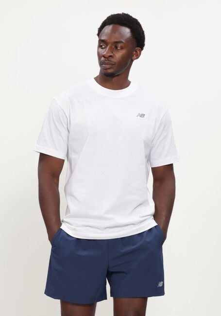 Witte NEW BALANCE Polo / T-shirt SE CTN SS - large