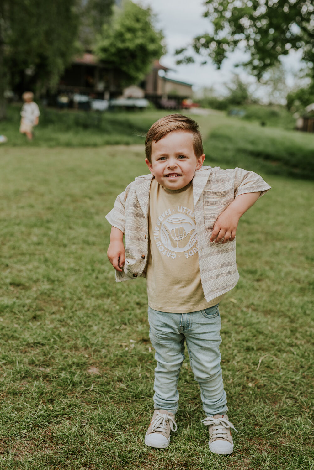 Blauwe KOKO NOKO Slim fit jeans N58881 - large