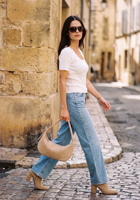 Lichtblauwe SILVIAN HEACH Wide jeans JEANS BELIMA - large