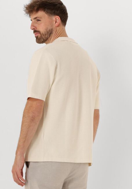 ANERKJENDT Polo AKSVEND S/S KNIT SHIRT en beige - large