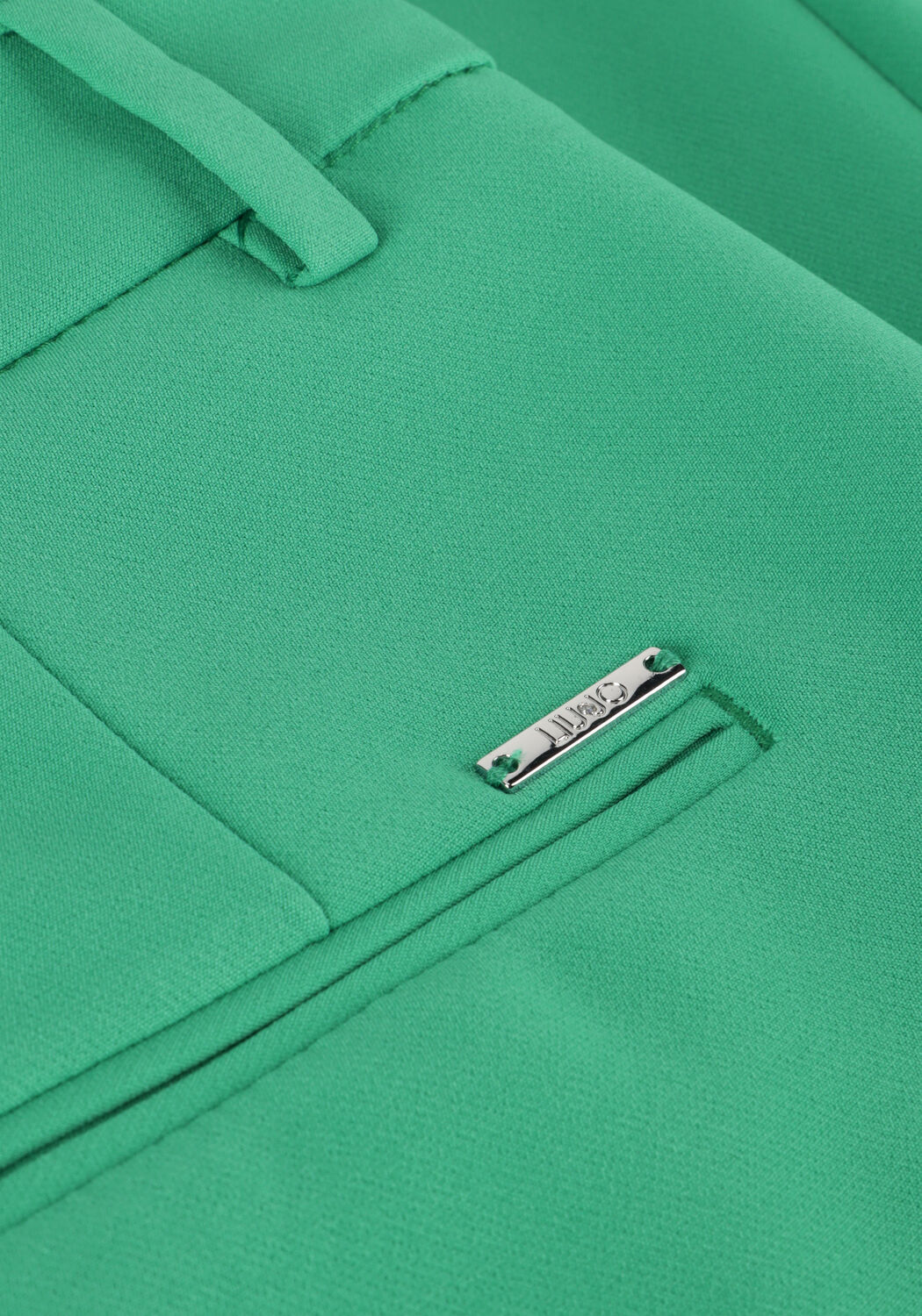 Groene LIU JO Pantalon LUXURY TWILL STR T PANTS - large