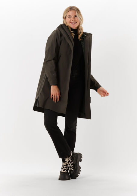 KRAKATAU Parkas QW383 Vert foncé - large