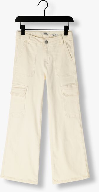 INDIAN BLUE JEANS Wide jeans CARGO DENIM WIDE FIT Blanc - large