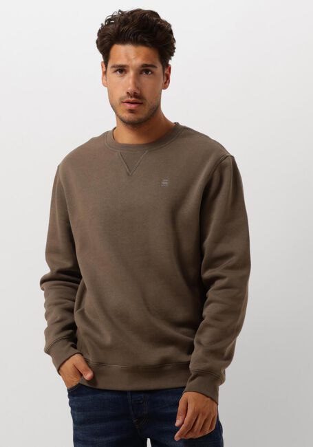 G-STAR RAW Chandail PREMIUM CORE R SW L/S en vert - large