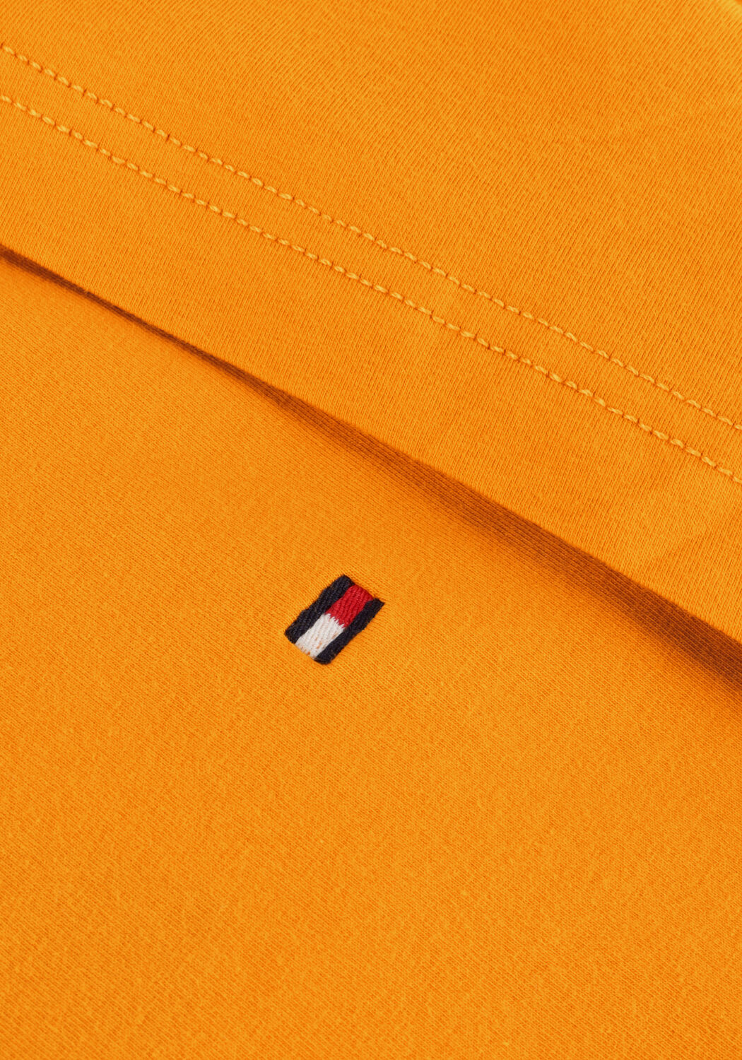 TOMMY HILFIGER T-shirt STRETCH SLIM FIT TEE en orange - large