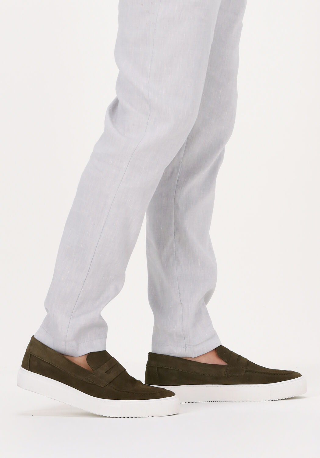 GOOSECRAFT CHRISTIAN Chaussures &agrave; enfiler en vert - large