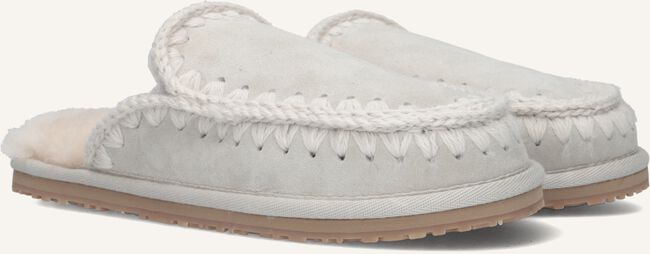 Zilveren MOU Pantoffels SLIPPER FULL ESKIMO STITCH Zilveren MOU Pantoffels SLIPPER FULL ESKIMO STITCH - large