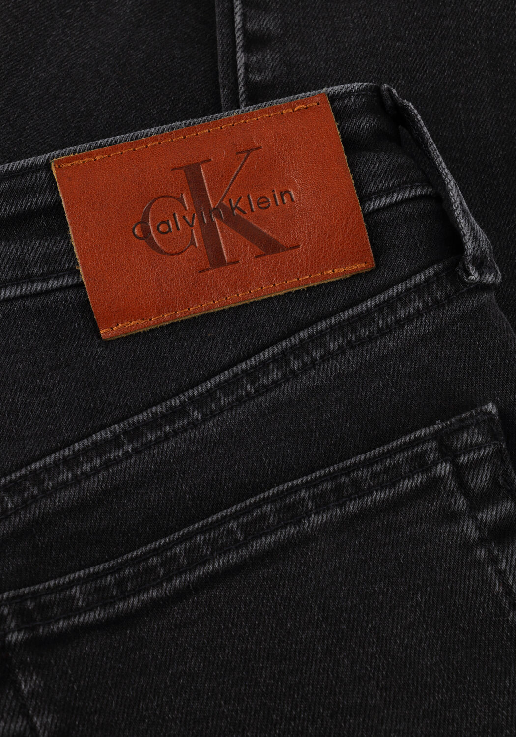 CALVIN KLEIN Slim fit jeans HIGH RISE SKINNY en noir - large