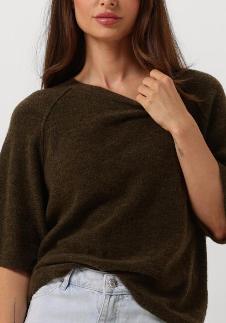 KNIT-TED Pull AVA Olive - large