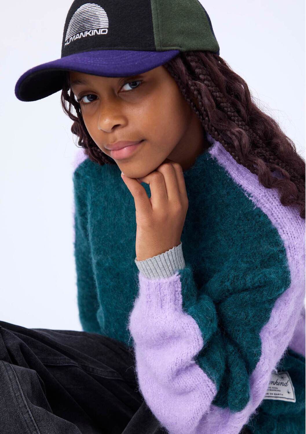 Groene MOLO Trui GRACIA - large