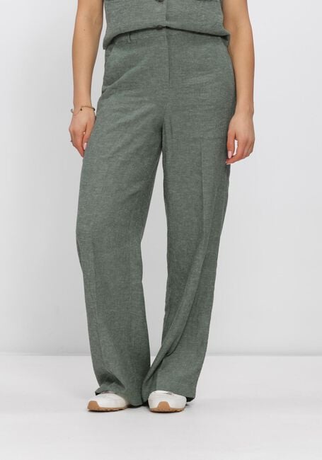 Groene MSCH COPENHAGEN Pantalon MSCHPENNIE GINIA HW PANTS - large