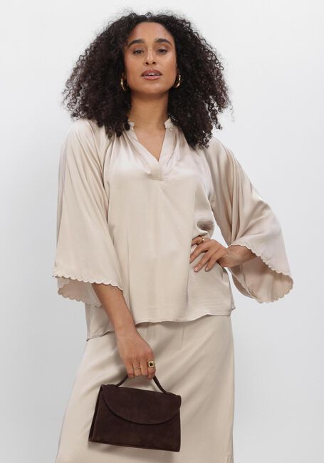Beige BRUUNS BAZAAR  WECKIABBWINNY BLOUSE - large