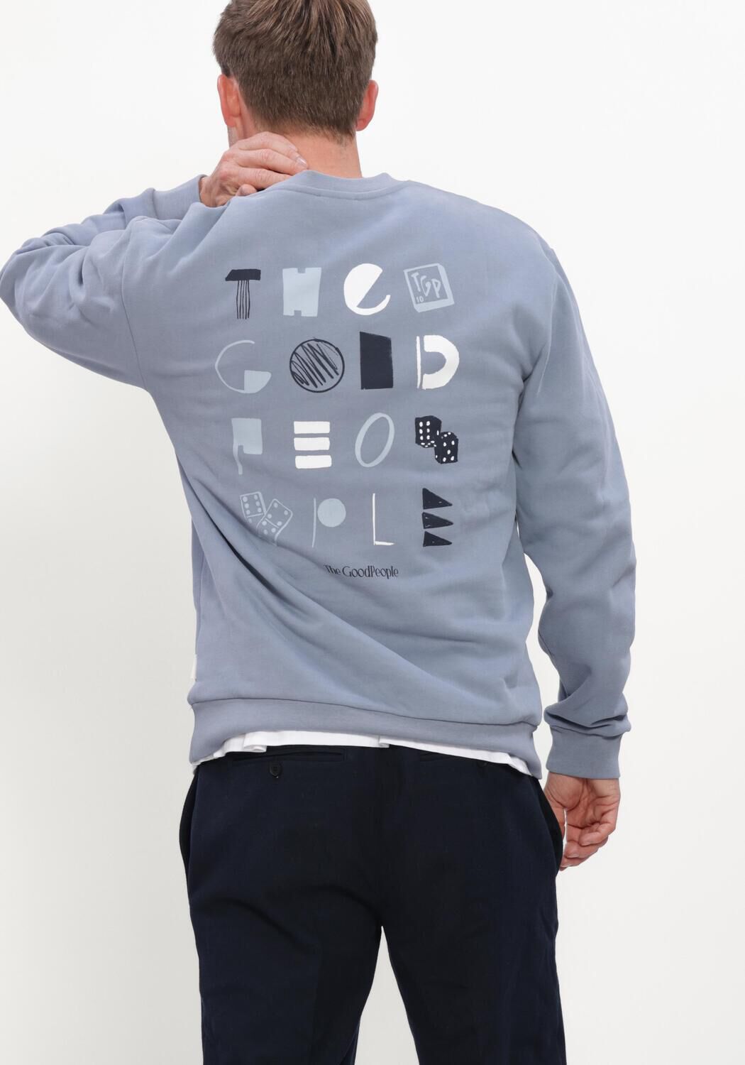 THE GOODPEOPLE Chandail LAX Bleu clair - large
