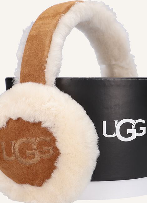 Cognac UGG Oorwarmer SHEEPSKIN EMBROIDERY EARMUFF Cognac UGG Oorwarmer SHEEPSKIN EMBROIDERY EARMUFF - large