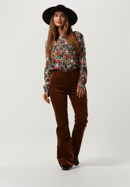 Bruine FABIENNE CHAPOT Flared broek EVA CORDUROY FLARE TROUSERS - large