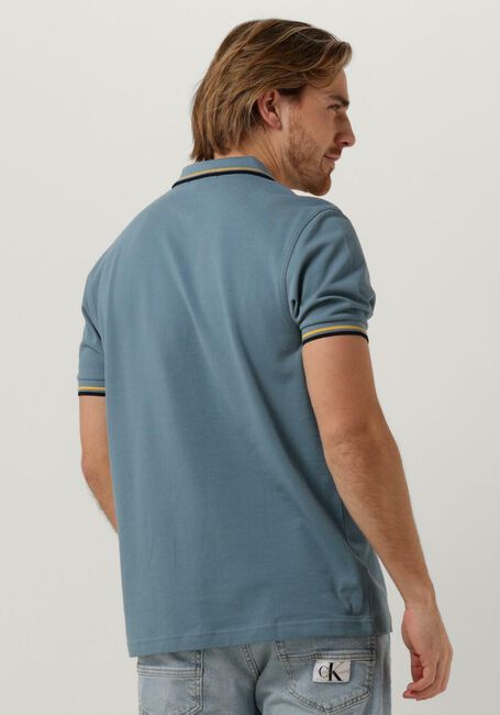 FRED PERRY Polo TWIN TIPPED FRED PERRY SHIRT Bleu clair - large
